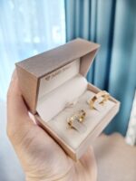 Obrączki złote SL52 płaskie - obrazek 3