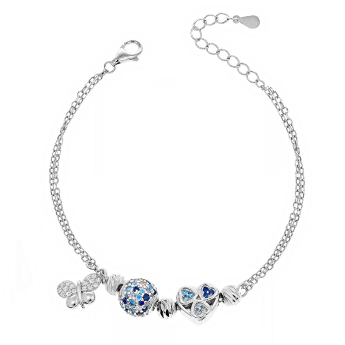 Bransoleta srebrna - obrazek 2