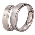 Obrączki tytanowe T6-5:T7-6
