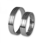 Obrączki złote J017 płaskie