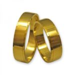 Obrączki złote J022 płaskie