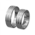 Obrączki złote J030 płaskie