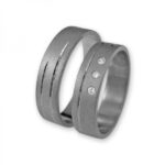 Obrączki złote J043 płaskie