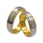 Obrączki złote J061 płaskie