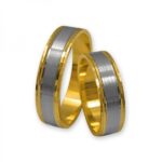 Obrączki złote J066 płaskie