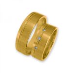 Obrączki złote J080 płaskie