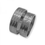 Obrączki złote J082 płaskie