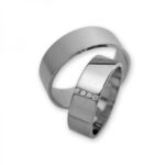 Obrączki złote J093 płaskie