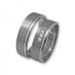 Obrączki złote J098 płaskie