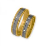 Obrączki złote J101 płaskie