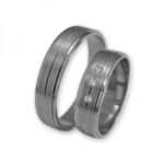 Obrączki złote J108 płaskie