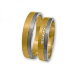 Obrączki złote J116 płaskie