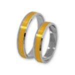 Obrączki złote J132 płaskie