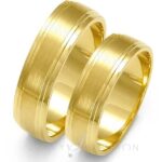 Obrączki złote ZS-O-025 półokrągłe