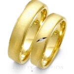 Obrączki złote ZS-O-023 półokrągłe