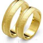 Obrączki złote ZS-O-046 półokrągłe