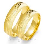 Obrączki złote ZS-O-111 półokrągłe