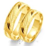 Obrączki złote ZS-O-124 półokrągłe