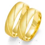 Obrączki złote ZS-O-105 półokrągłe