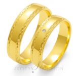 Obrączki złote ZS-O-104 płaskie