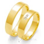 Obrączki złote ZS-O-101 płaskie