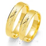 Obrączki złote ZS-O-117 płaskie