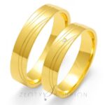 Obrączki złote ZS-O-125 płaskie
