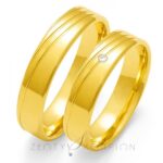 Obrączki złote ZS-O-133 płaskie