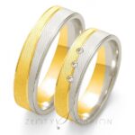 Obrączki złote ZS-OE-198 płaskie