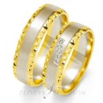 Obrączki złote ZS-OE-213 płaskie