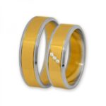 Obrączki złote J130 płaskie