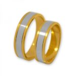 Obrączki złote J054 płaskie
