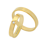 Obrączki złote TJ32 płaskie