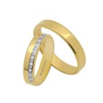 Obrączki złote TJ56 płaskie