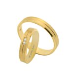 Obrączki złote TJ37 płaskie