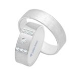 Obrączki złote TJ12 płaskie