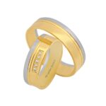 Obrączki złote TJ51 płaskie