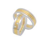 Obrączki złote TJ25 płaskie