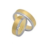 Obrączki złote TJ24 płaskie