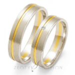 Obrączki złote ZS-OE-087 płaskie