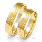 Obrączki złote ZS-A-223 płaskie