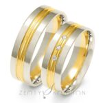 Obrączki złote ZS-A-224 płaskie