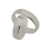 Obrączki złote TJ39 półokrągłe - obrazek 2