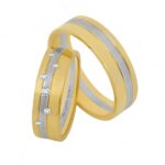 Obrączki złote TJ22 płaskie