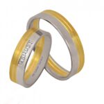 Obrączki złote TJ57 płaskie