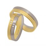 Obrączki złote TJ59 płaskie