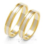 Obrączki złote ZS-A-203 płaskie