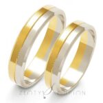 Obrączki złote ZS-A-212 płaskie