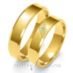 Obrączki złote ZS-A-149 płaskie
