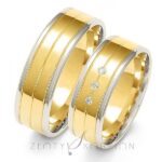 Obrączki złote ZS-A-226 płaskie